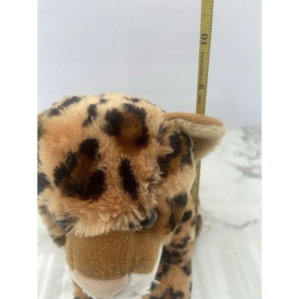 Wild Republic Leopard Cheetah Spotted Plush 9” Stuffed Animal Toy